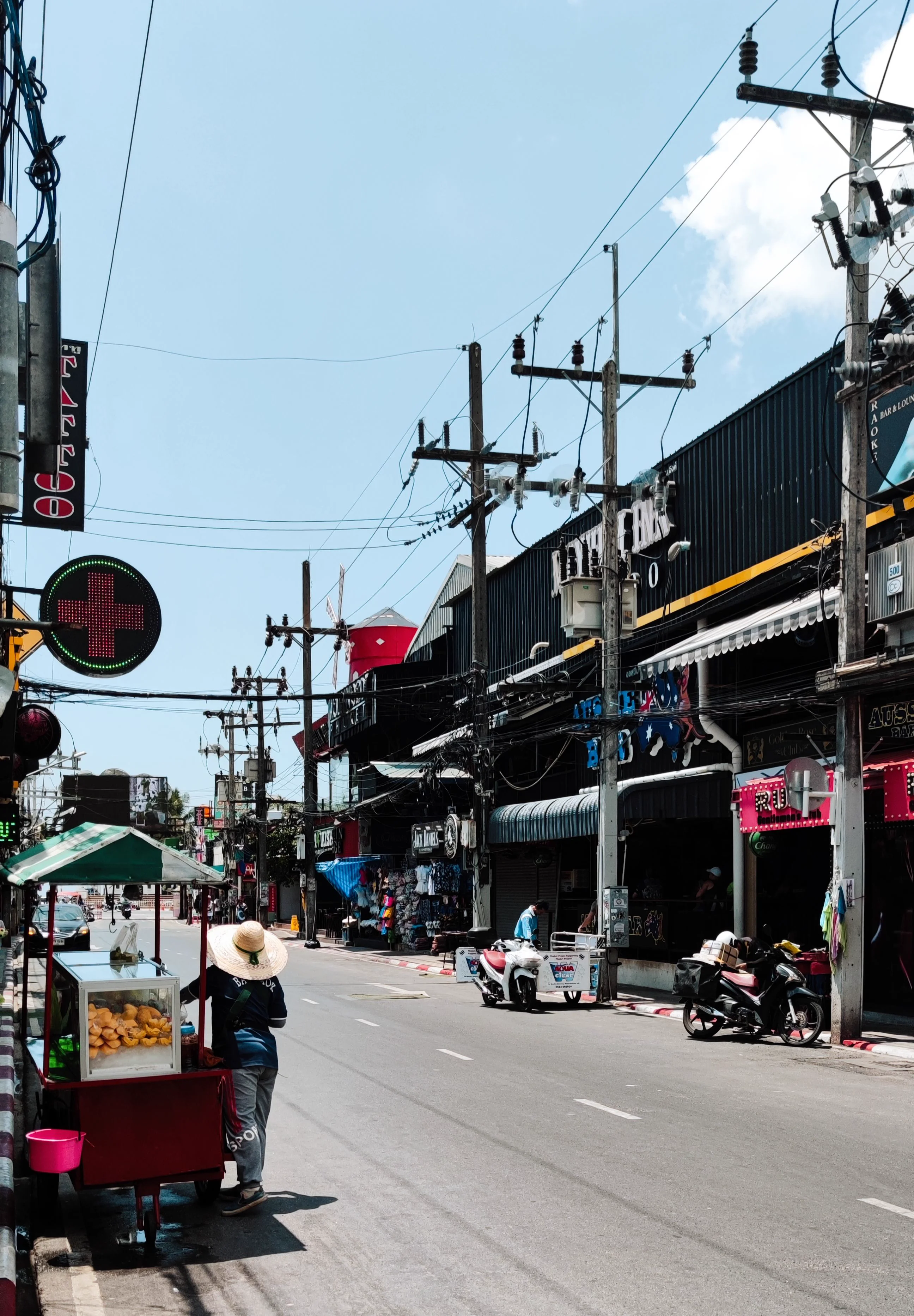 Street near Jungceylon shopping centre, Patong