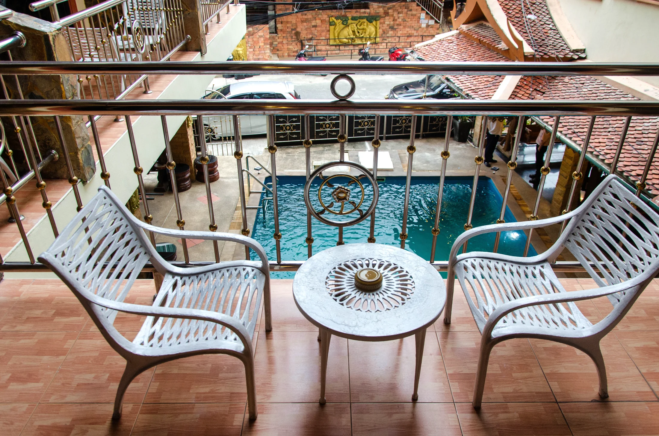 The pool at Diva Patong