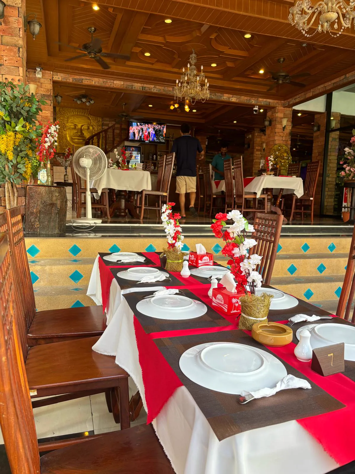 Restaurant seating at Diva Patong Hotel, photo 9